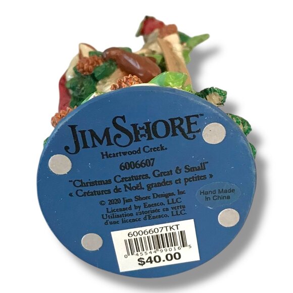 Jim Shore Enesco #6006607 Heartwood Creek "Christmas Creatures Great & Small" - Picture 11 of 12